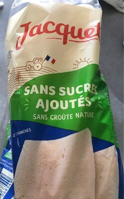 Pain de mie sans sucres ajoutés