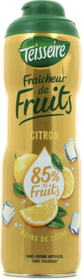 Fraîcheur de fruit Citron