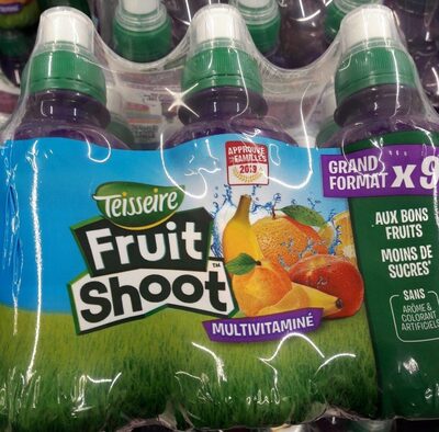 Fruit shoot front packaging
