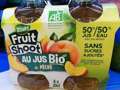 Fruit shoot au jus bio de pêche