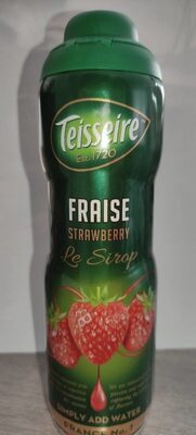 Teisseire sirop de fraise