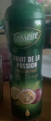 Fruit de la Passion, Le Sirop front packaging
