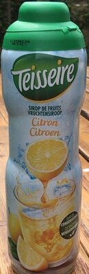 Sirop de fruit citron