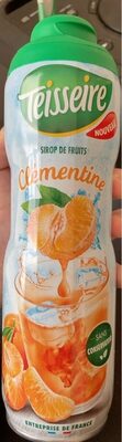 Sirop de clémentine