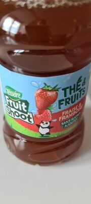 Thé et fruits fraise et framboise