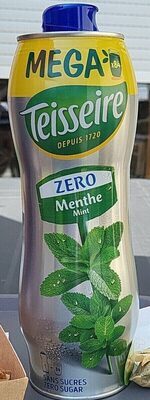 Sirop de menthe zero