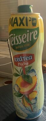 Sirop ice tea pêche