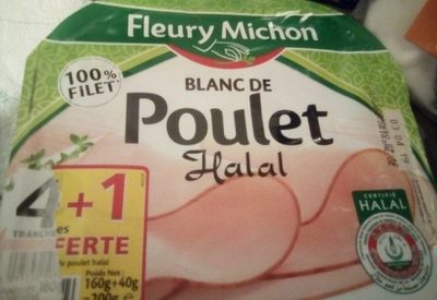 Blanc de poulet halal