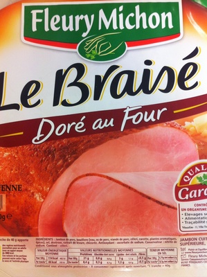 Le Braisé, Doré au Four (4 Tranches)