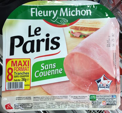 Le jambon de Paris sans couenne - 8 tr.