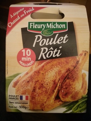 Roast chicken front packaging
