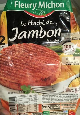 Le haché de jambon