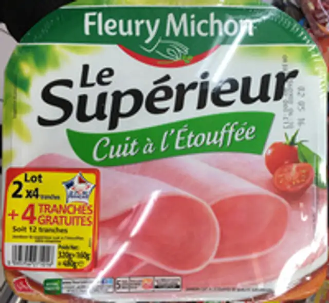 Le supérieur cuit à l'étouffée - (Lot 2*4 tranches + 4 tranches gratuites)