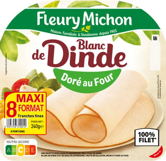 Blanc de Dinde - Doré au Four front packaging