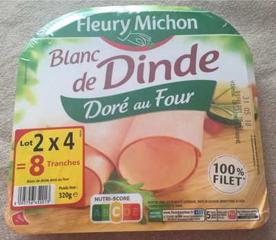 Blanc de dinde doré au four