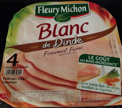 Blanc de dinde ( 4 tranches)