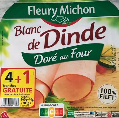 White Golden Turkey Baked