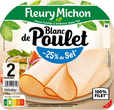 Blanc de Poulet -25% de Sel