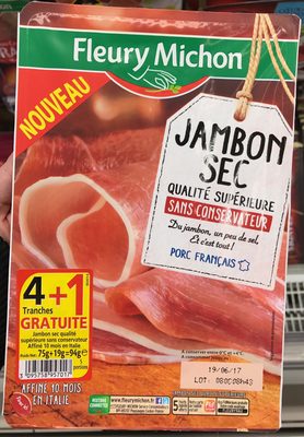 Jambon Sec (4+1 gratuite)