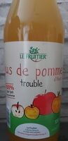 Jus de pomme trouble d'Alsace