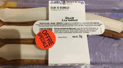 Eclair a la vanille