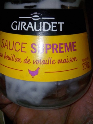 Sauce Suprême au bouillon de volaille maison