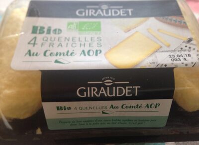 Quenelles fraiches au comté AOP