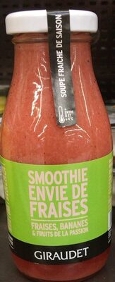 Smoothie envie fraise front packaging