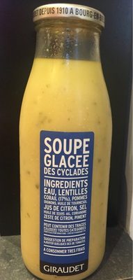 Soupe glacée des Cyclades