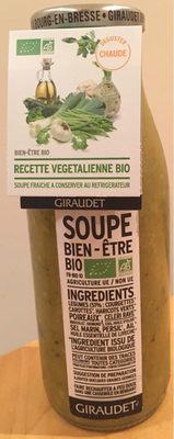 Soupe bien être bio