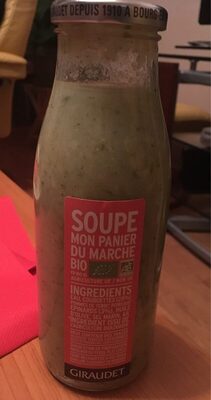 Soupe bio Mon panier du marché