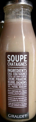 Soupe châtaignes