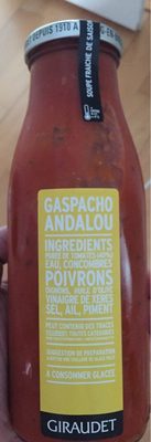 Gaspacho andalou front packaging