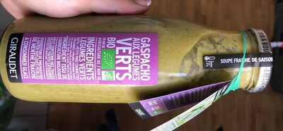 Gaspacho légumes verts