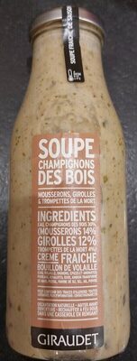 Soupe champignons des bois