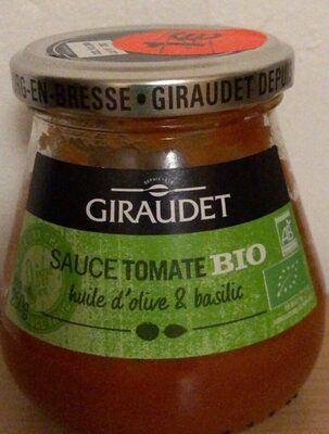 Sauce tomate bio front packaging