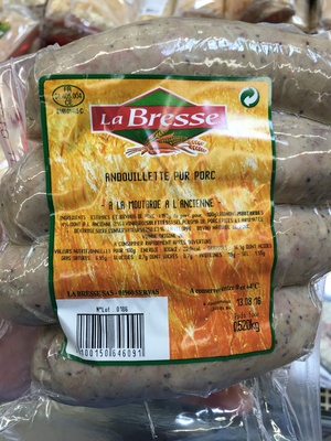 Andouillette pur porc à la moutarde à l'ancienne