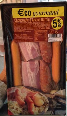 Choucroute d'alsace garnie