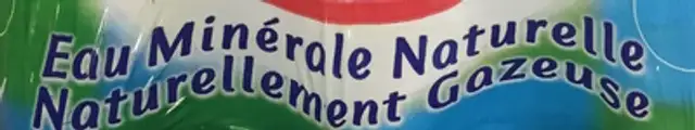 ST YORRE Eau Minérale Naturelle Naturellement Gazeuse 6 x 0.50L ingredients label
