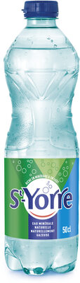 ST YORRE Eau Minérale Naturelle Naturellement Gazeuse 0.50 L