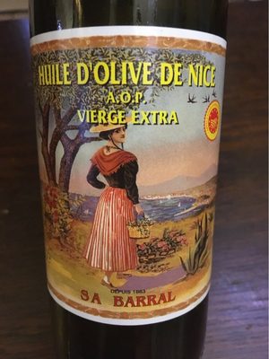 Huile d'olive de Nice AOP