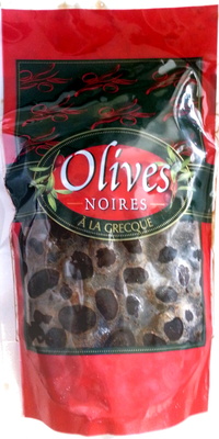 Olives noires à la grecque