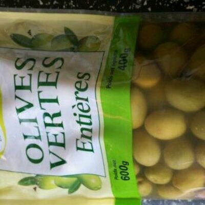 Olives vertes entières