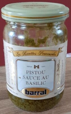 Pistou sauce au basilic