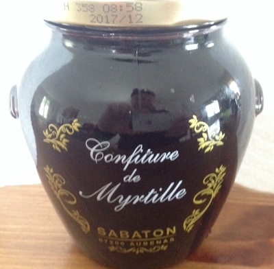Confiture de myrtille