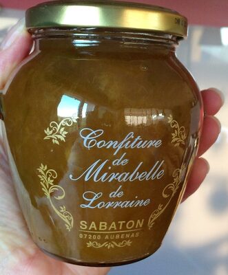 Confiture de Mirabelle de Lorraine front packaging