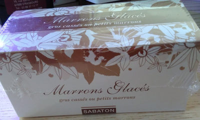 Marrons glacés