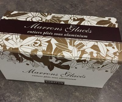 Marrons glacés entiers