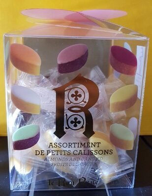 Assortiment de petits calissons