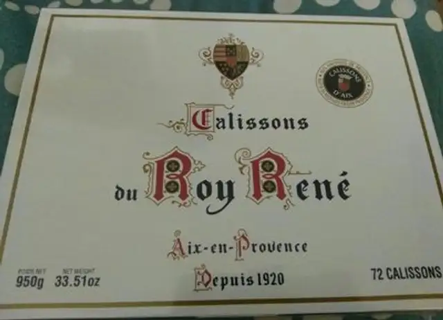 Calissons du Roy René front packaging
